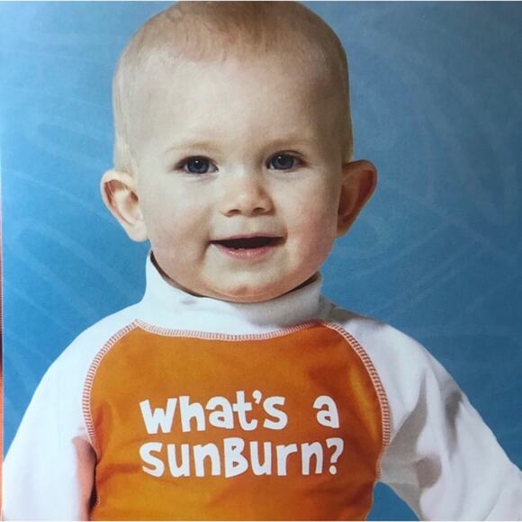 UVSkins What’s A Sunburn UPF 50 Rashguard Swim Top - Picture 5 of 5